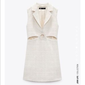 Zara cutout dress